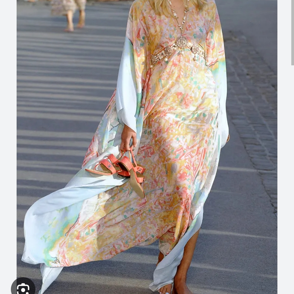 CHANEL 2011 Cruise Caftan Dress